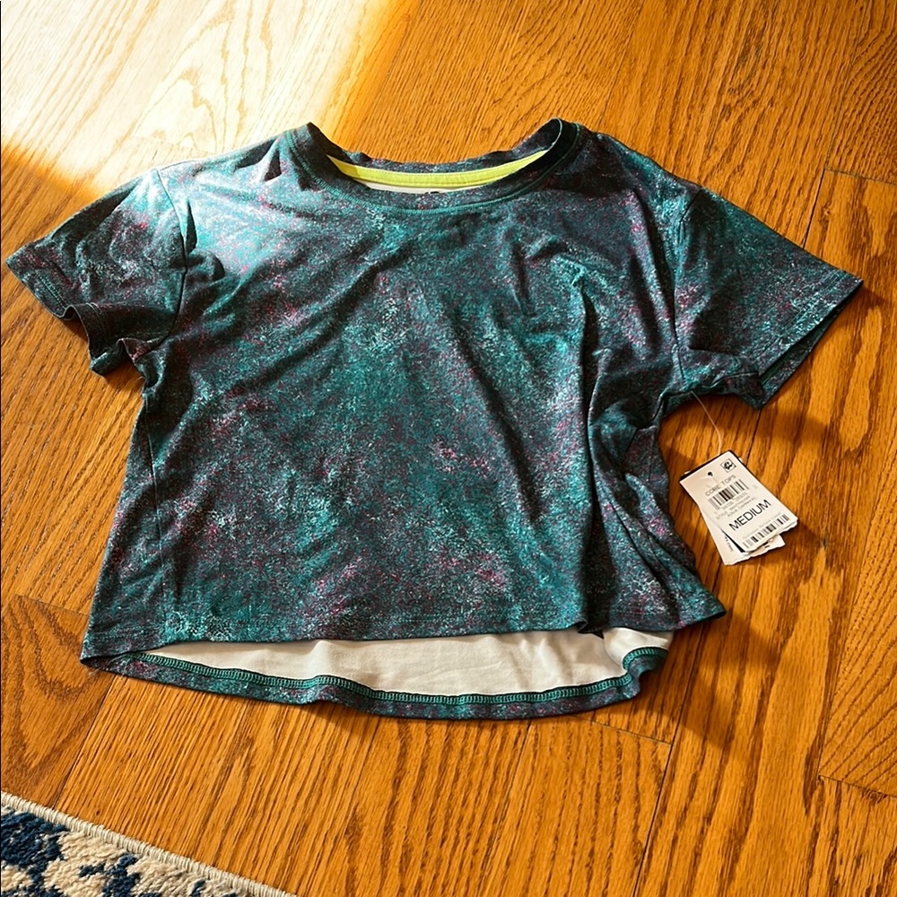 Kids' Green and Purple Core Top T-Shirt